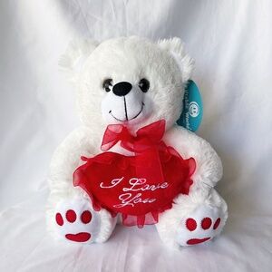 I Love You Teddy Bear Plush